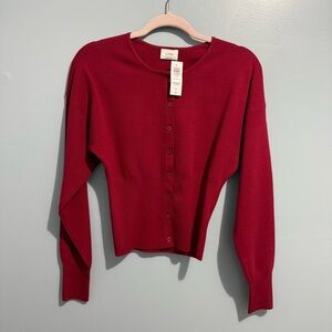 Aritzia Golightly Red Sweater Size small
